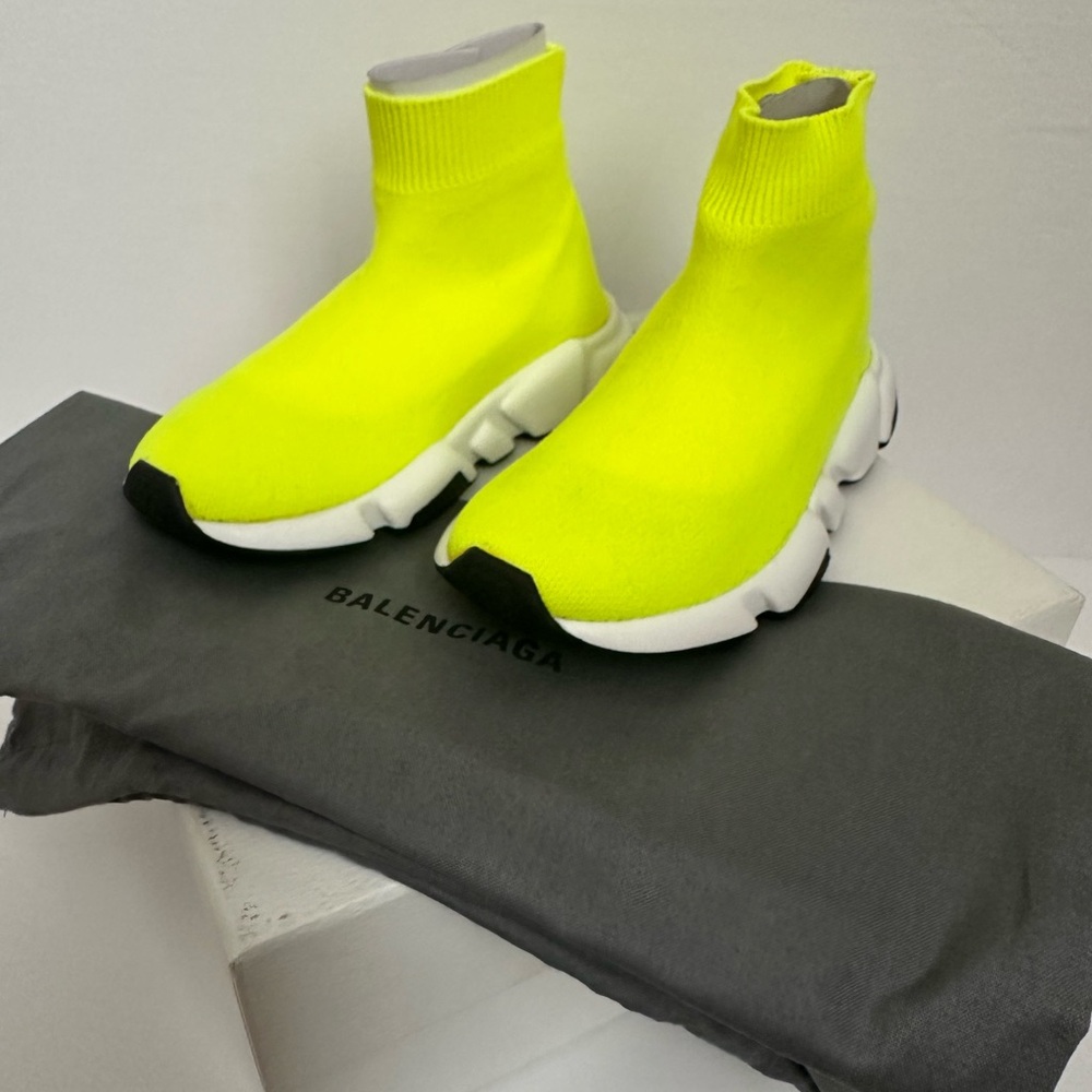 NEW KIDS BALENCIAGA YELLOW FLOU